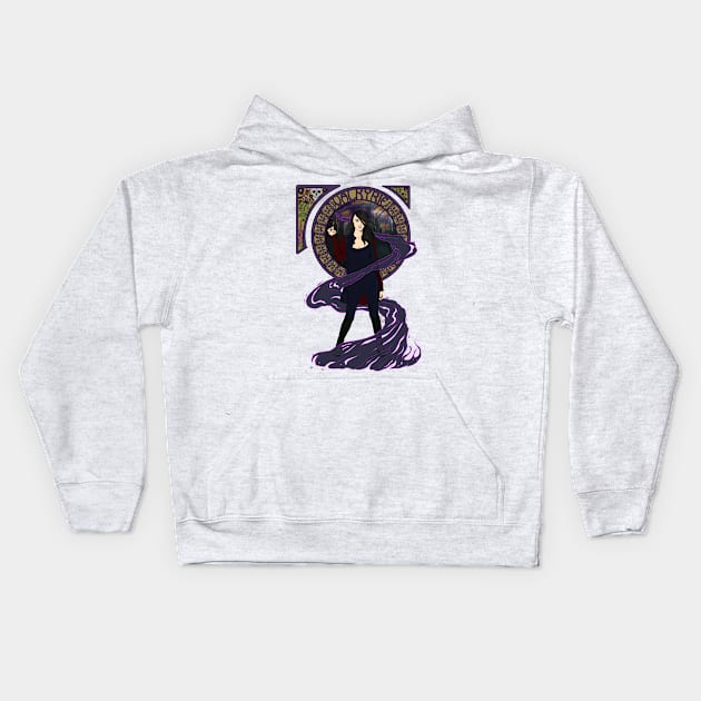 Valkyrie Cain Kids Hoodie by NanaLeonti